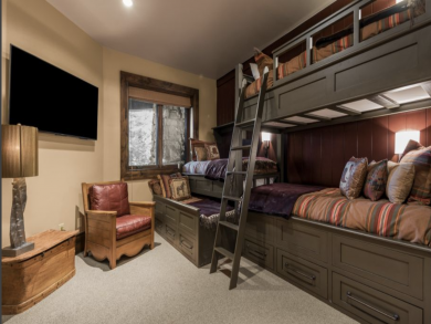 Private indoor Pool at this 6 Bedroom Deer Valley Rental.